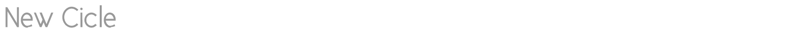 New Cicle font preview
